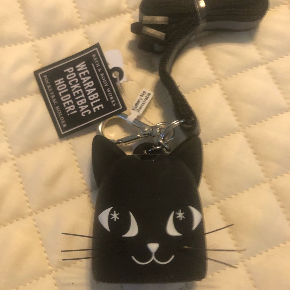 Bath and Body Works Halloween Cat Pocketbac Holder